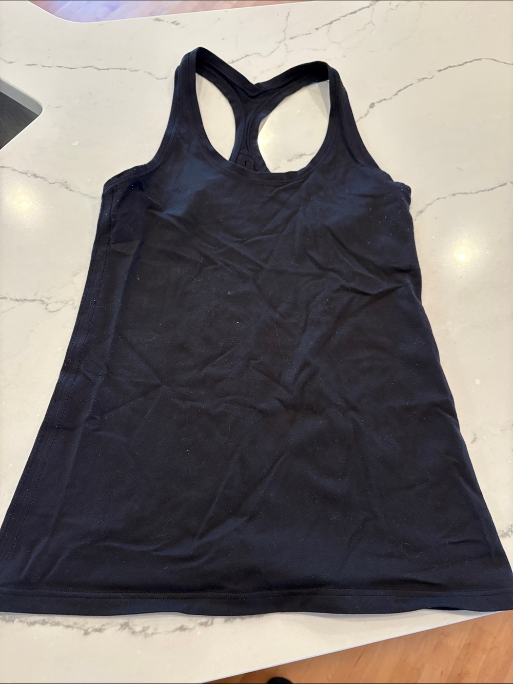 lululemon athletica Black Racerback Tank Top